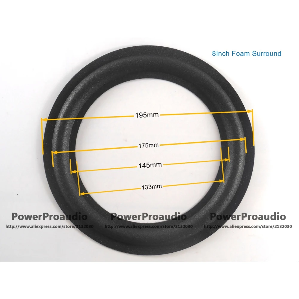 

100 шт 8 дюймов пена акустическая система объемного ремонтируемая часть -- для НЧ/бас-гитара