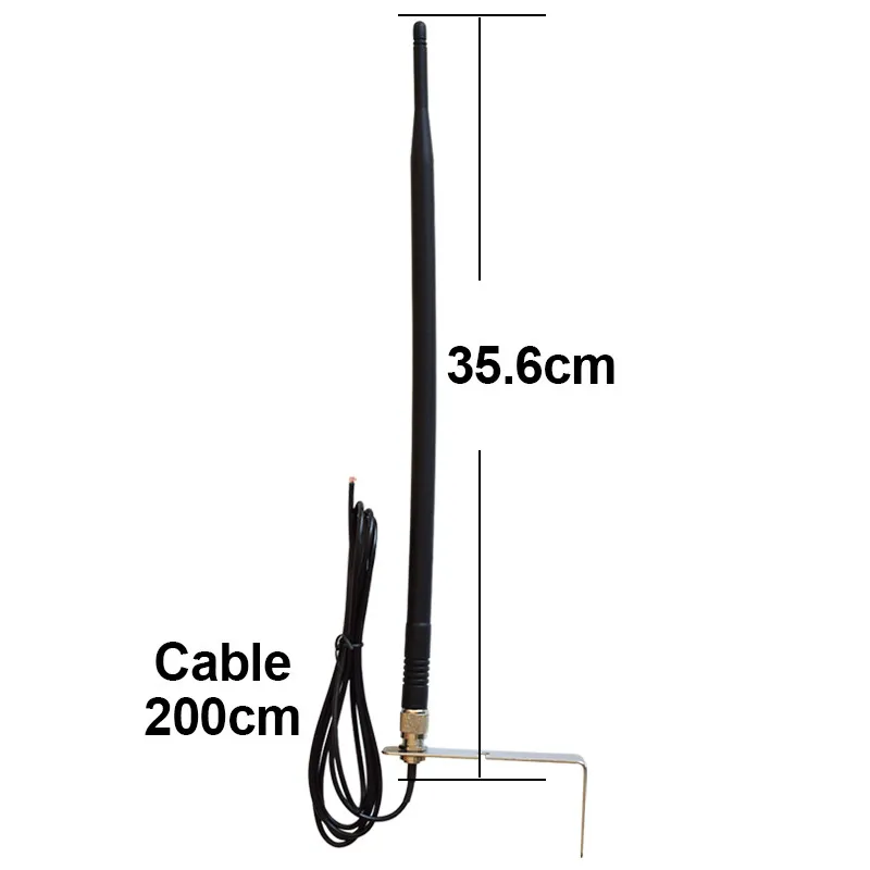 1 Bộ 868MHz Ăng Ten Ngoài Máy Thu Vô Tuyến Ăng Ten SMA 3.5DBi Anten Khuếch Đại Tín Hiệu/Booster + IPX Để SMA dây Cáp