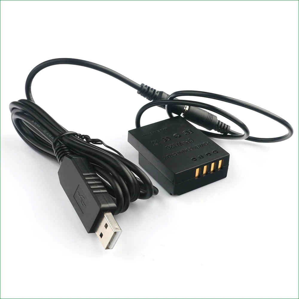 NP-W126 W126S Dummy แบตเตอรี่ CP-W126 Power สำหรับ Fujifilm X-E2S X-H1 X-M1 X-T1 X-T2 X-T3 X-T10 X-T20 X-T30 X-T100 X-T200