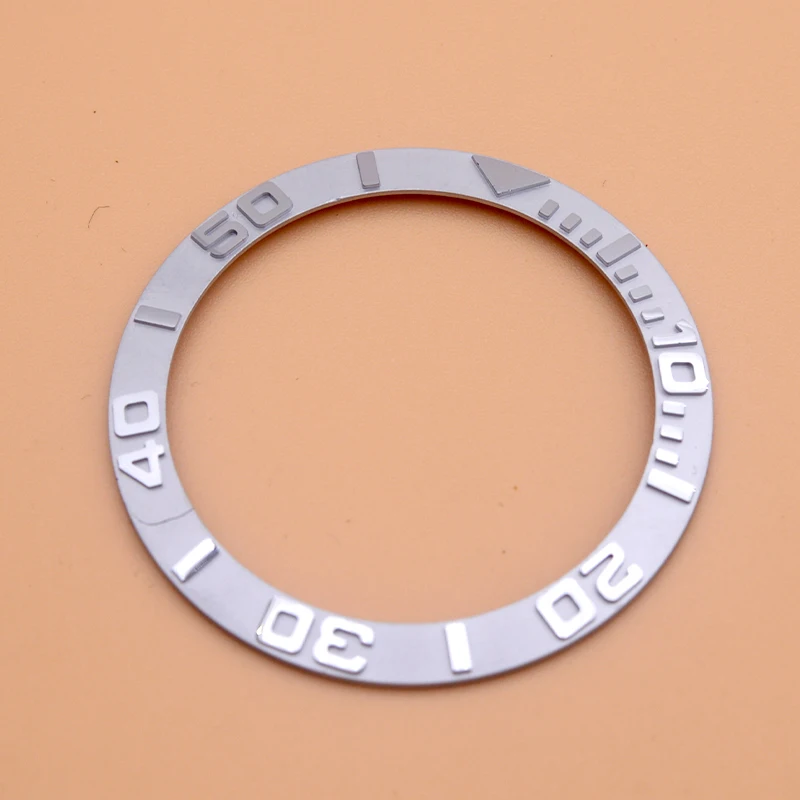 38*30.6mm Sloped Ceramic Bezel Insert Fit for Rlx Yacht-Master Convex Word 40mm Watch Case Bezel Insert Diving Men Watch Insert