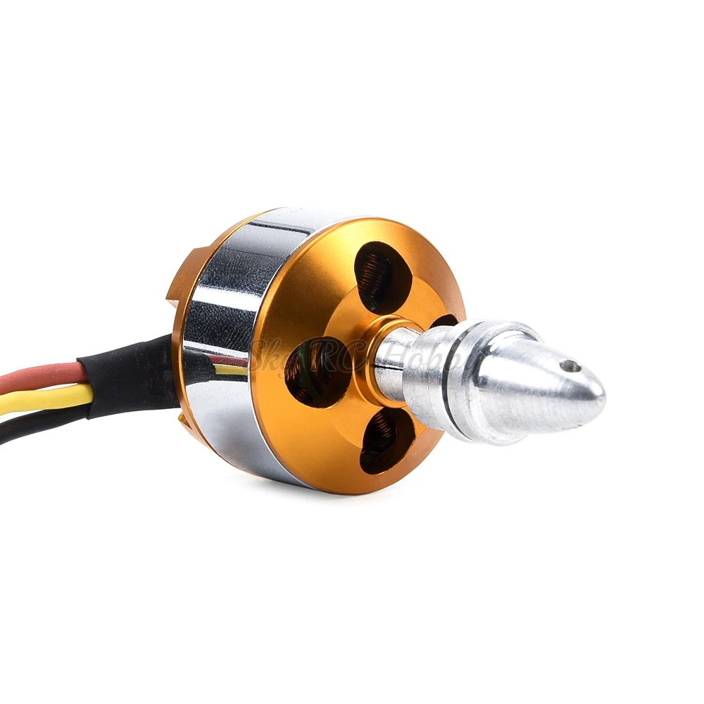 1 / 2 / 4 PCS A2208 KV1100 2208 1100KV Brushless DC Electric Motor for RC Airplanes / Boat / Vehicle Model Glider Plane Kit