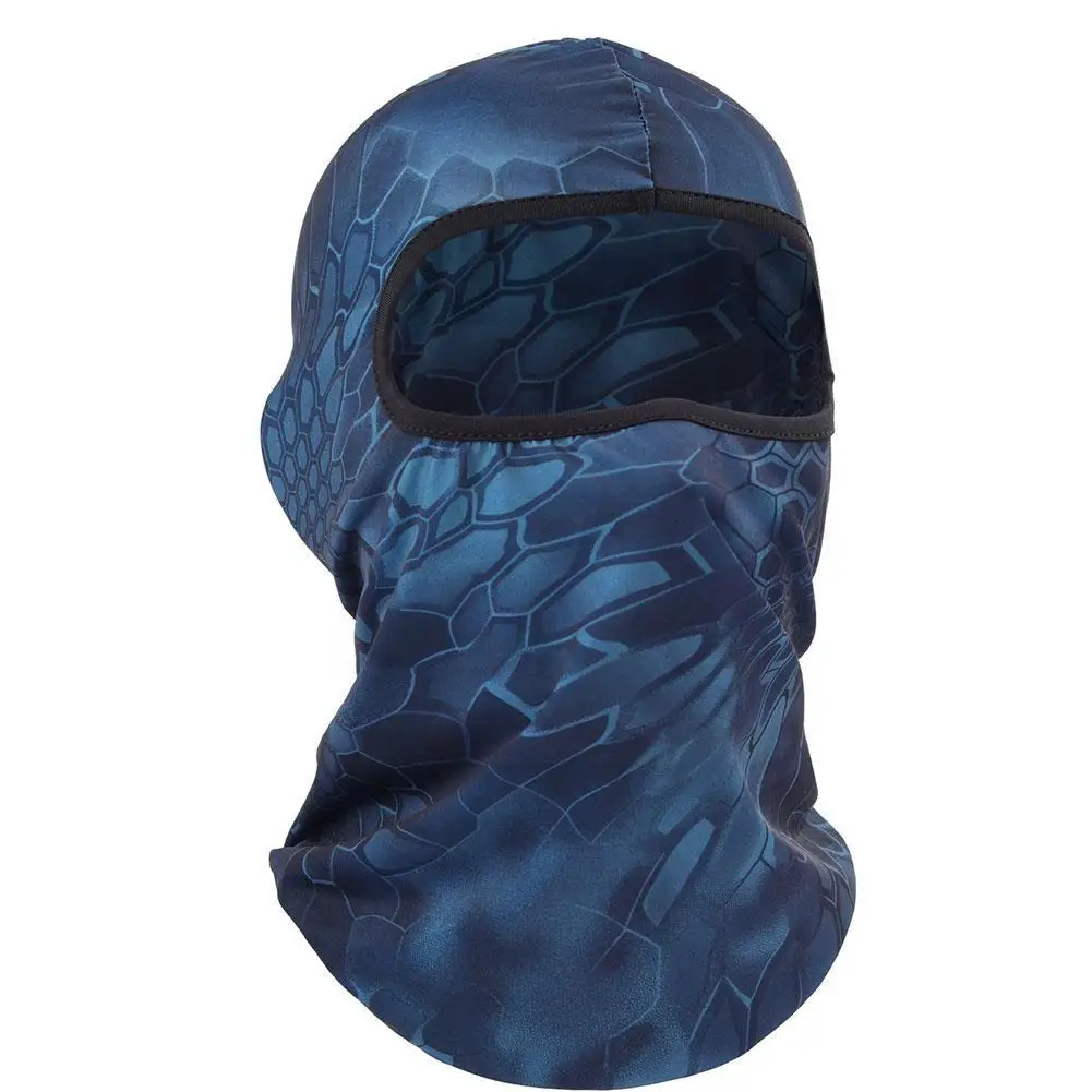 Motorcycle Face Mask Cycling Balaclava Full Cover Face UV Balaclava Protection Hat Summer Ski Ultra Thin Mask Neck Sun U5A4