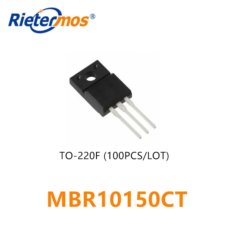 

100 шт. MBR10150CT MBR10150 TO220F 10A150V высокое качество