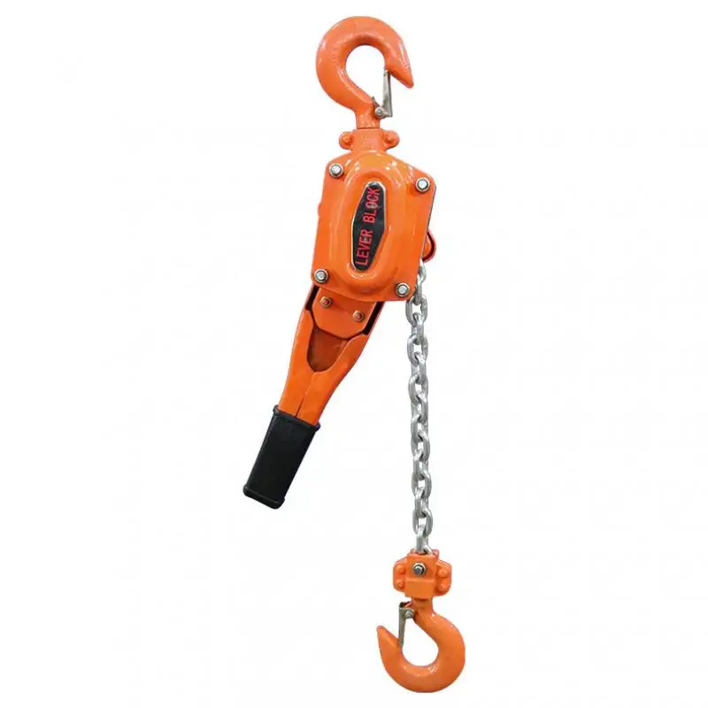 0.75t Pulley Chain Block Chain Hoist Cable Hand Control Pulley Crane 3m Manual Block Lift Pulley Lifting