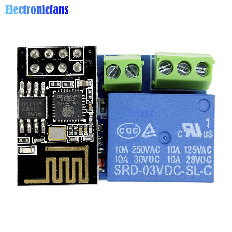ESP8266 ESP-01S ESP01S 5V WiFi Relay Module ESP-01 Relay Module Things Smart Home Remote Control Switch Phone APP