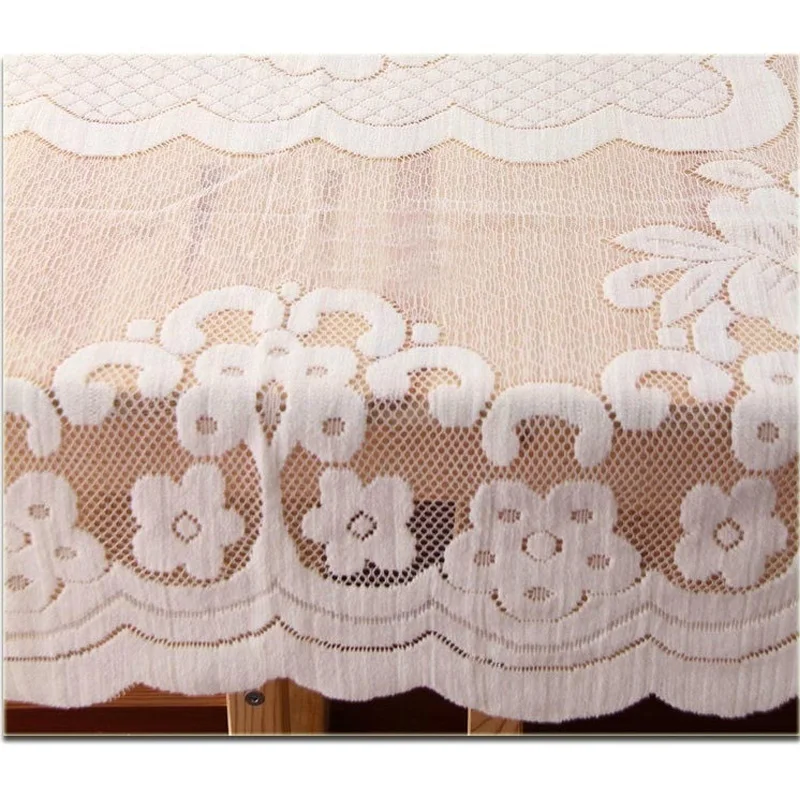 مفرش طاولة الحديثة الأبيض خمر الدانتيل الزخرفية Tablecloth طاولة طعام غطاء من القماش النسيج حفل زفاف فندق ديكور المنزل