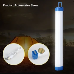 LTOON USB charging led Camping light tent light magnetic portable lantern flashlight rechargeable hiking camping light UV tube