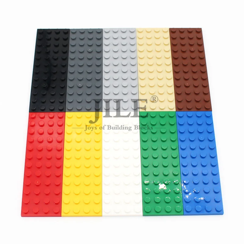 

Moc Small Size Base Plate 4x12 3029 DIY Creative Enlighten Basics Building Blocks Bricks Compatible with Assembles Particles