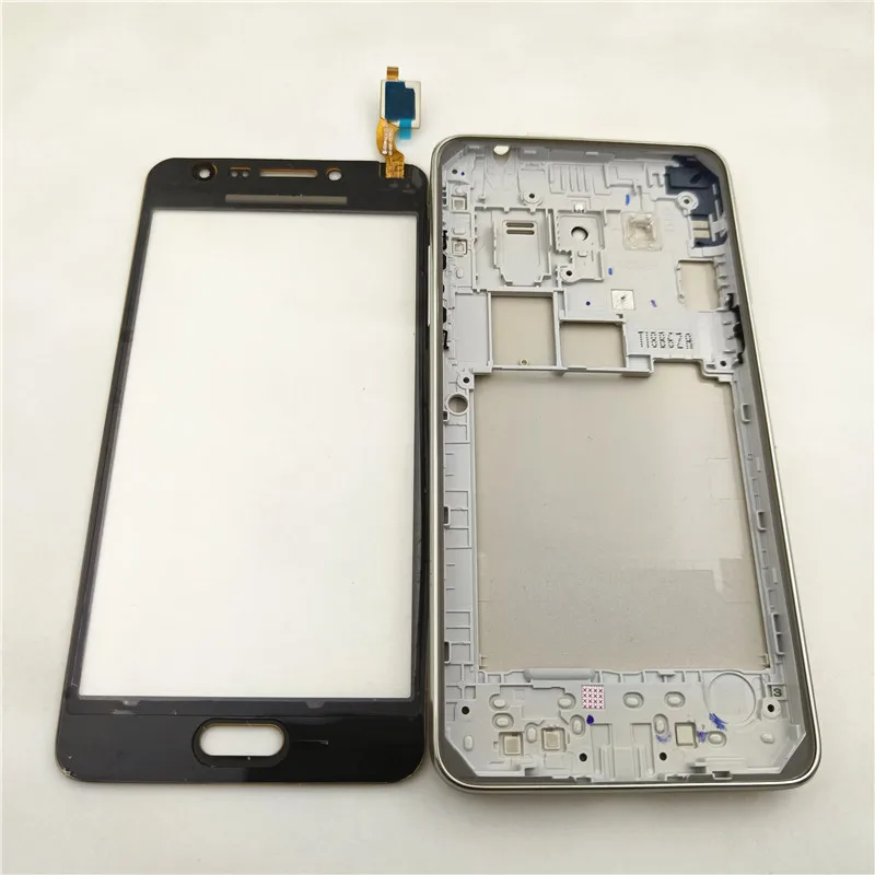 For Samsung Galaxy J2 Prime SM-G532F G532H Touch Screen Glass Digitizer Panel With Middle Frame Battery Back Cover Repair parts