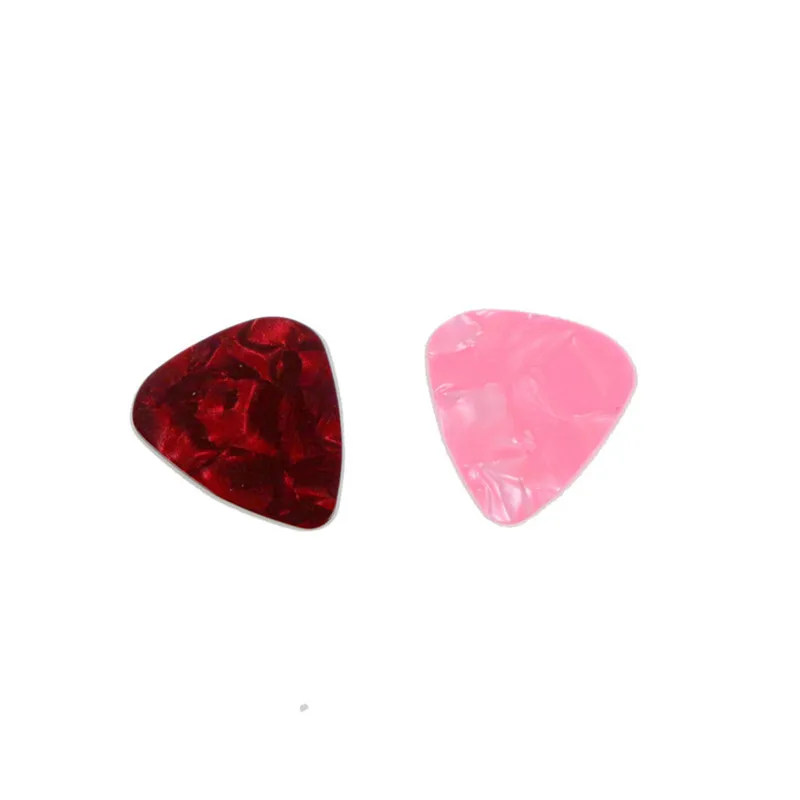 10PCS Guitar Picks Plectrum Mediator Celluloid Electric Smooth Guitar Picks Bass Acoustic Electric Guitar Accessories