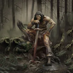 Resin Figure 1/32 54mm ancient man sit   Model Unassambled Unpainted  Figure Building Kit