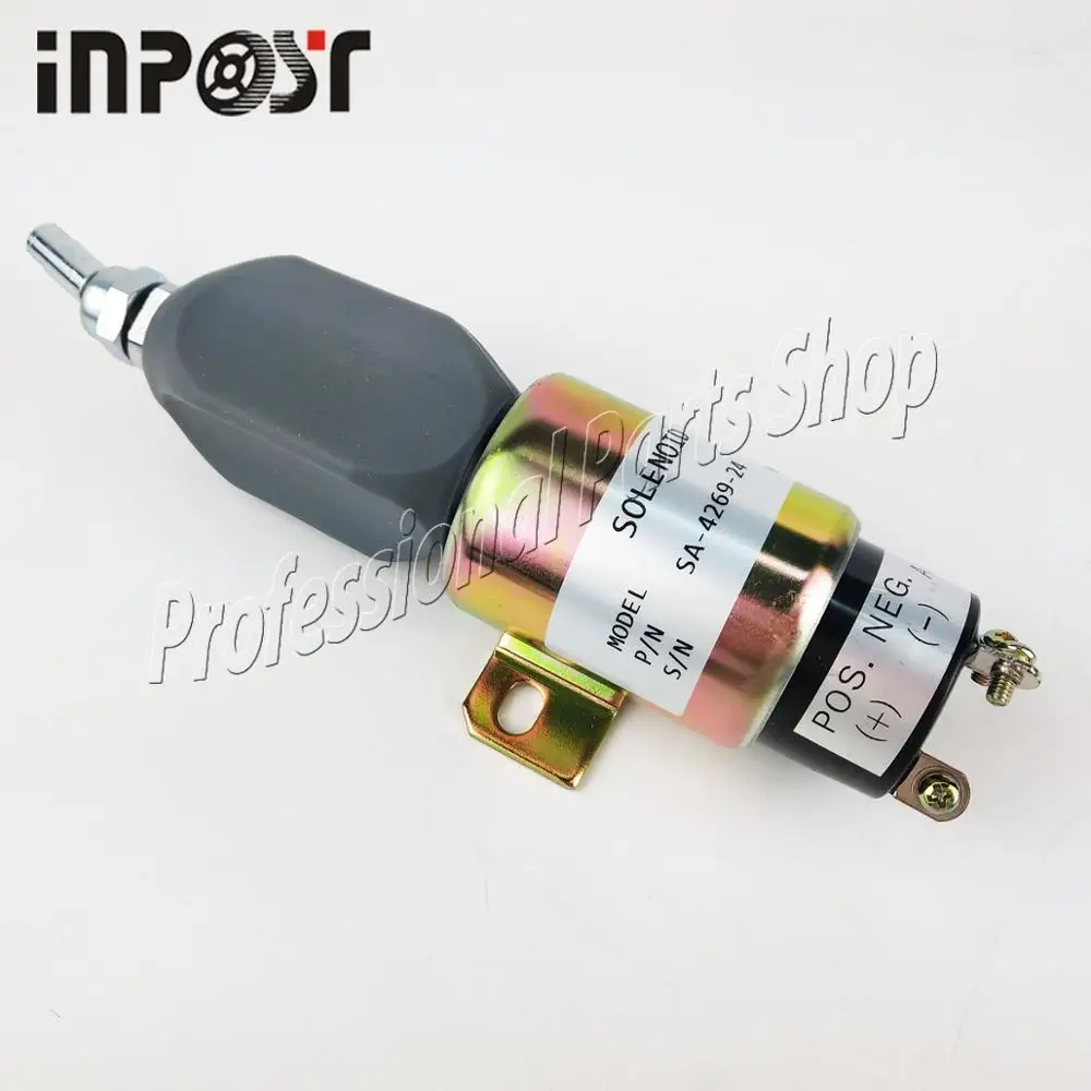 Solenoid for Komatsu PC78US-6 PC60-7 PC128UU-1 PC75UU-2 Excavator with S4D95L SA-4269-24