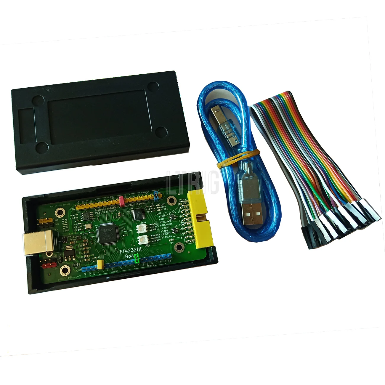 LTRIG custom 1Pcs FT4232HL FT4232 development board USB to serial port JTAG SPI I2C openOCD