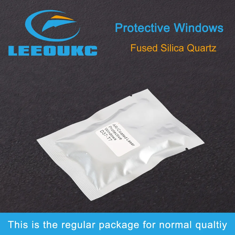 LEEOUKC Laser Protective Windows D35 - 39 Quartz Fused Silica for Fiber Laser 1064nm  Raytools WSX 36x5 37x7 38.1 1.6 37 x1.6