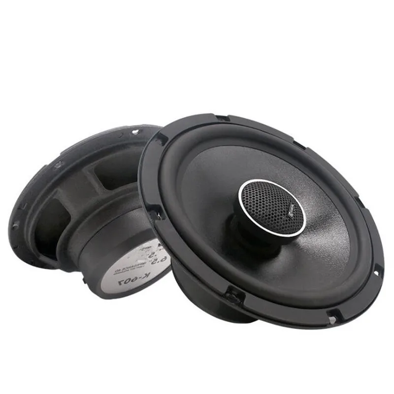 New 1 pcs Car Coaxial Speaker 6.5 Inch Car Audio Modified Rear Door Rubber Edge High and Bass HIFI Speaker