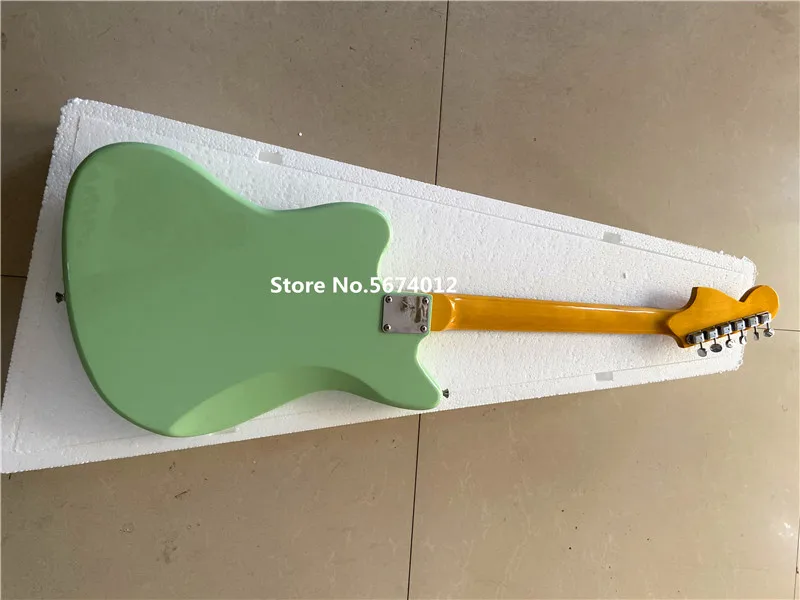 Heritage classic jazz guitar surfing green, retro protection board can be customized free shipping