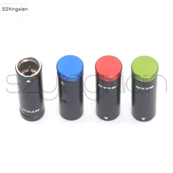 Low Key Color Red Blue Green Black MINI XLR 3pin TA3M 3-Pin Male Audio Plug
