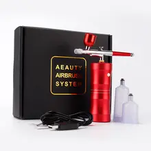 Portable Nail Airbrush Kit 0.3mm #6