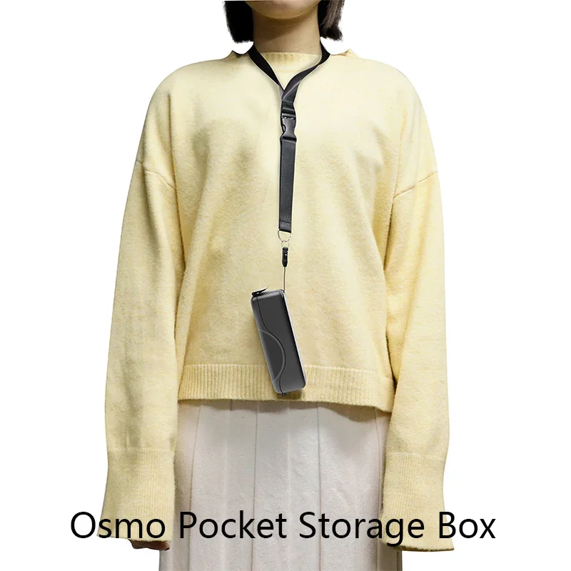 Estuche de transporte impermeable para DJI Osmo, caja de almacenamiento de bolsillo, bolsa de protección de carcasa dura, accesorios de cardán de mano estables portátiles