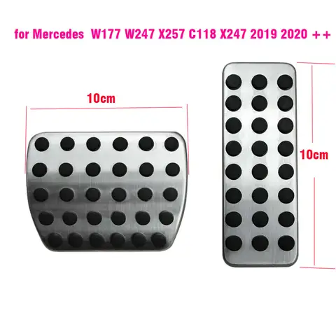 Car Pedals for Mercedes Benz A B GLA CLA GLB Class W177 W247 X257 C118 X247 2018 - 2021 Gas Fuel Brake Pedal Auto Accessories