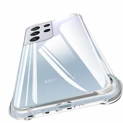 Shockproof Phone Case for Samsung Galaxy S21 Ultra Silicone Cases Back Cover on For Samsung S21ultra S21plus S21+ S 21 Plus