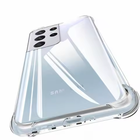 Shockproof Phone Case for Samsung Galaxy S21 Ultra Silicone Cases Back Cover on For Samsung S21ultra S21plus S21+ S 21 Plus