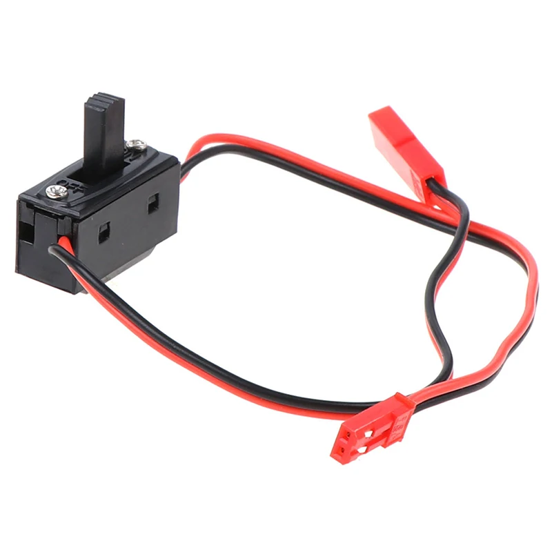 30cm RC Car LED Light Control Power Switch JST Connector Wires For Axial SCX10 90046 HSP TRX4 RC Crawler