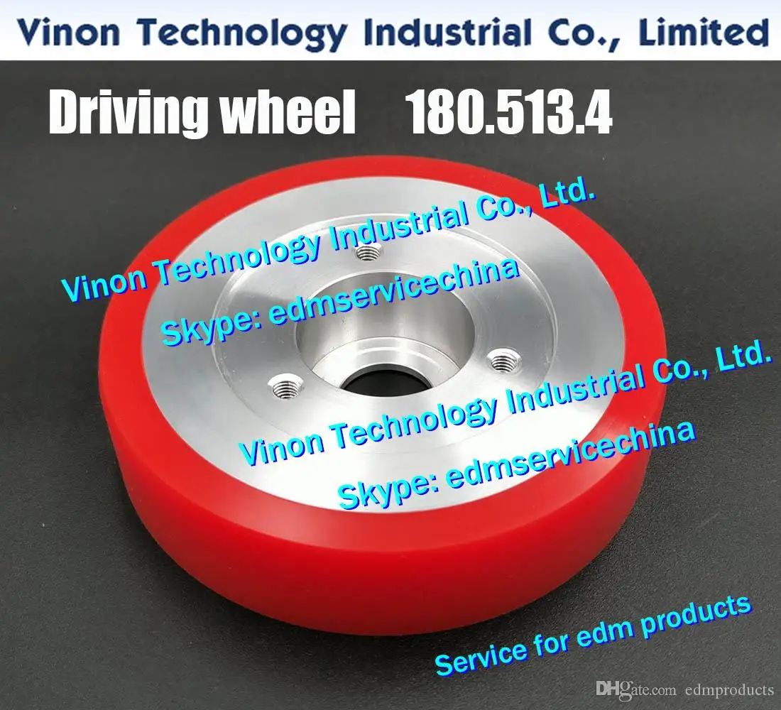 180.513.4 edm Driving Wheel A501 size:D=100x22mm for Agie AC150HSS-AC370HSS machine edm spare parts 180.513, 1805134, 238.443