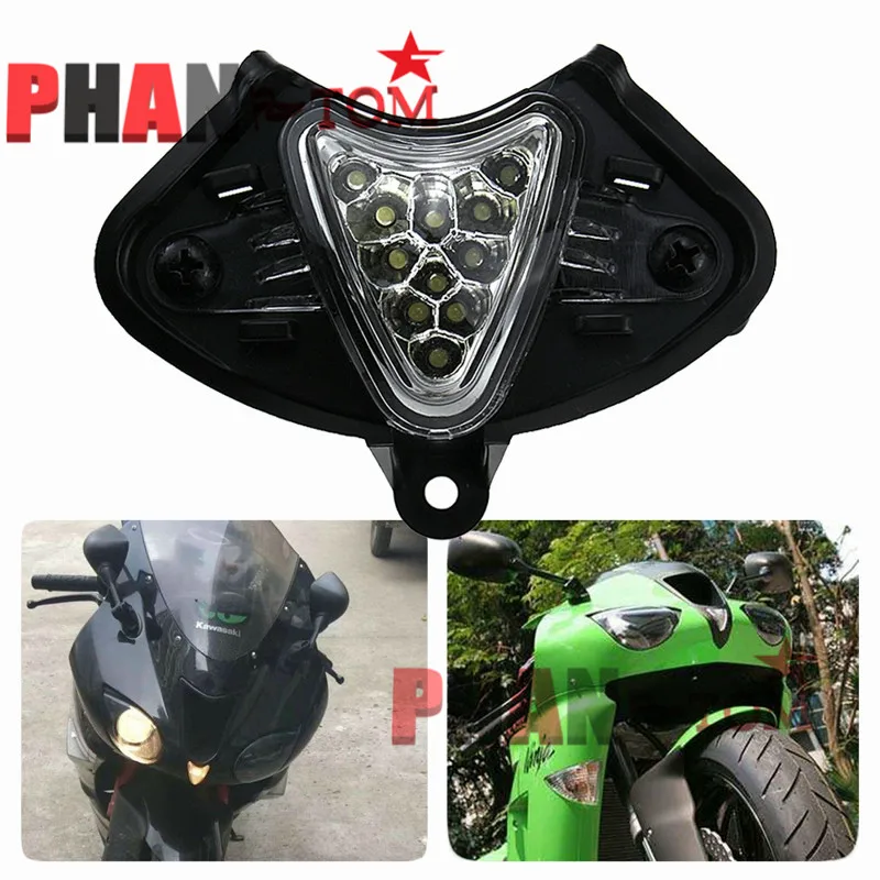 

For KAWASAKI ZX-6R ZX6R 2007 2008 Headlight Headlamp Fog Lamp Front Head Light LED Front Center Light