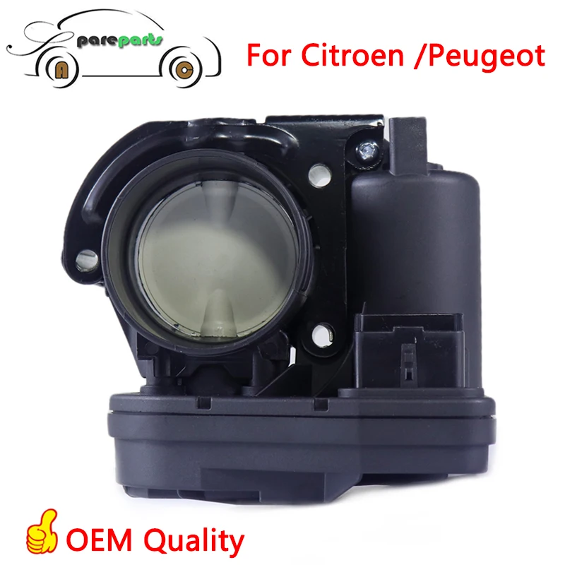 Throttle Body Assembly for Peugeot 207 307 308 Partner Citroen C2 C3 C4 Berlingo Picasso Throttle Valve 0280750164 1635Z8 163637