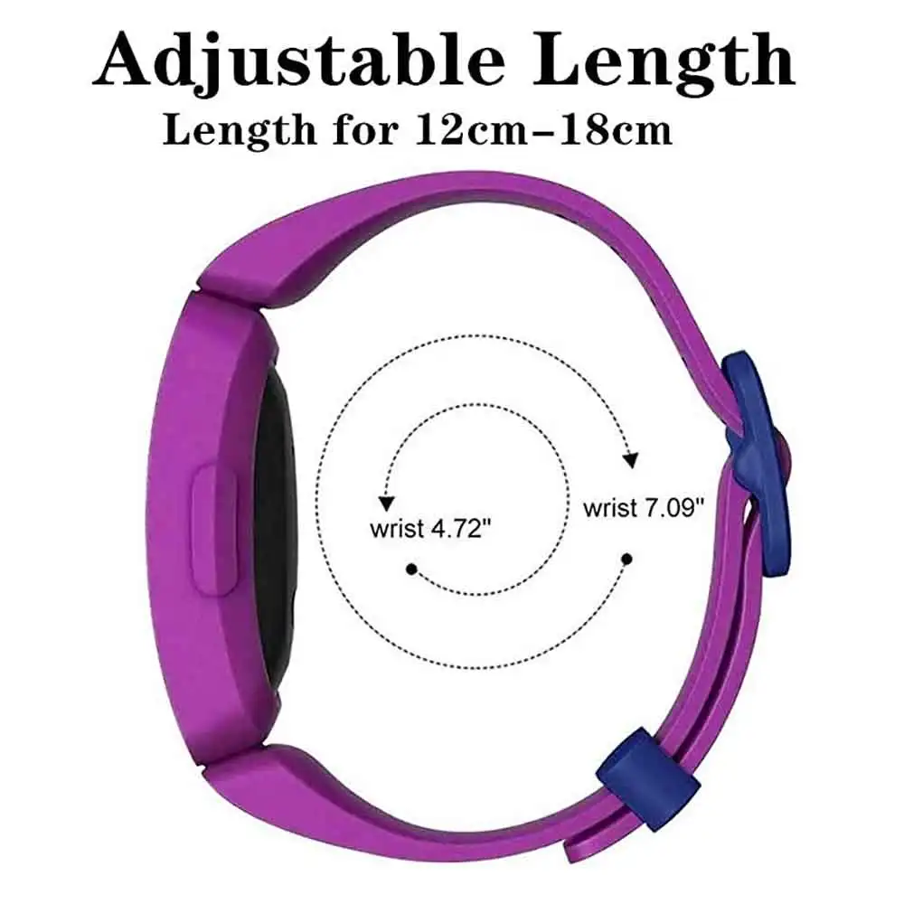 Silicone Wrist Band Strap For Fitbit Ace 2 Kids Watch Replacement Belt Bracelet Wristbands For Fitbit Inspire/Inspire HR