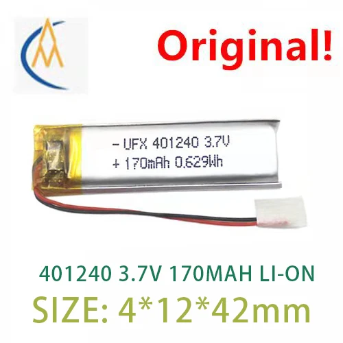 401240 3.7V 170mAh 포인트 리딩 펜, 지능형 번역기 배터리 보호 보드 LED