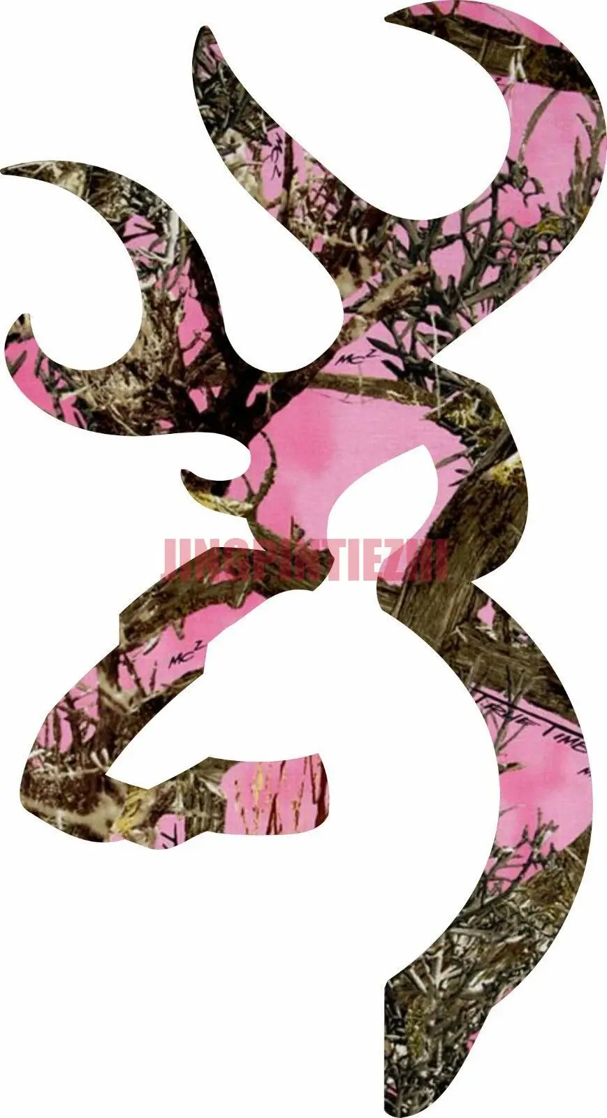 Creative Car Stickers Browning Style Pink Camo Buck Camouflage Hunting Sticker Decal Racing Helmet Motorcycle Vinyl Stickers