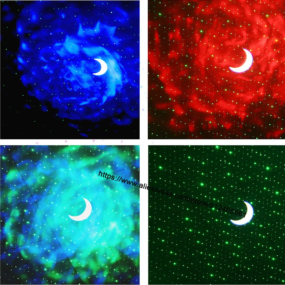 Elliptical Starry Sky Light 5W Sound Control LED Star Night Light With Remote USB Charging Projection Lamp For Home Party Disco