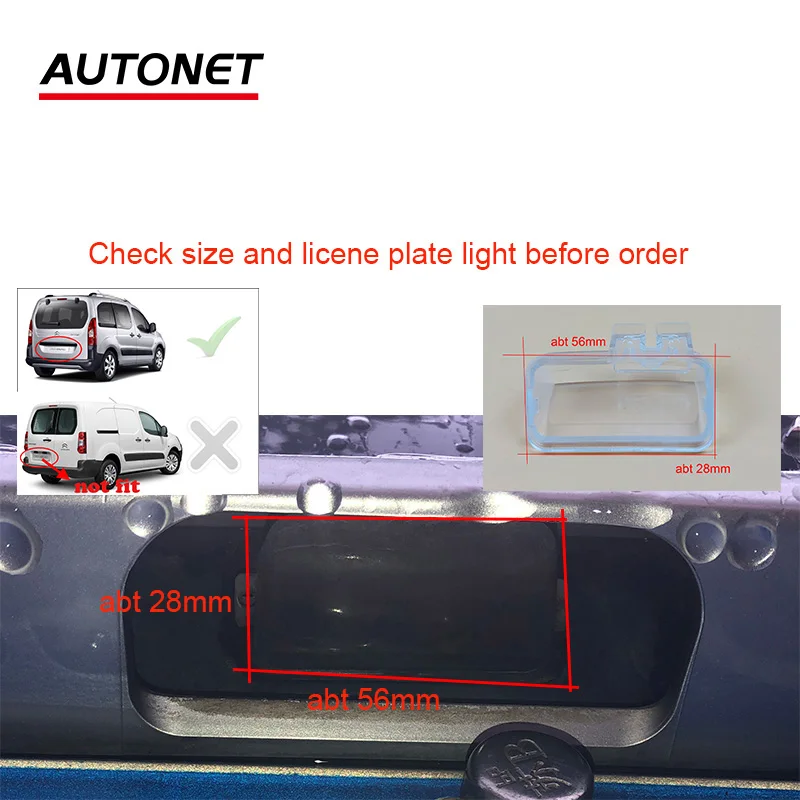 Autonet1280*720P Rear view camera For Peugeot Partner Grand Raid Ranch Citroen Berlingo II CVBS reversing camera/car hd camera