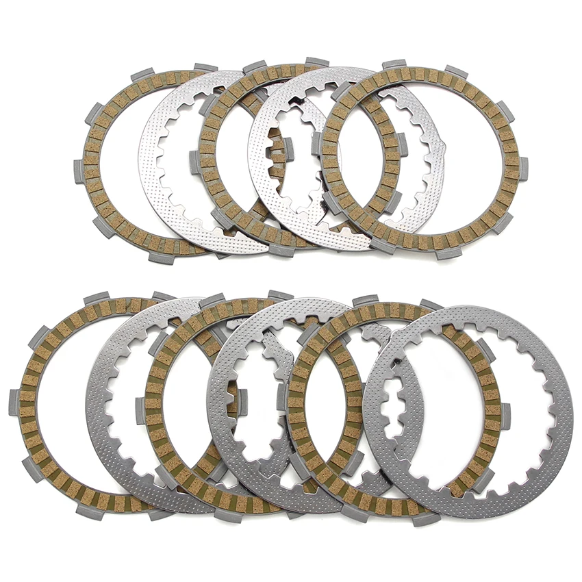 

Motorcycle Clutch Friction Plates For Yamaha TZR125 2RK/3PC1/2/3 1987 1988 1989 1990-1992 1V1-16324-00 3XP-16321-00 21V-16321-00