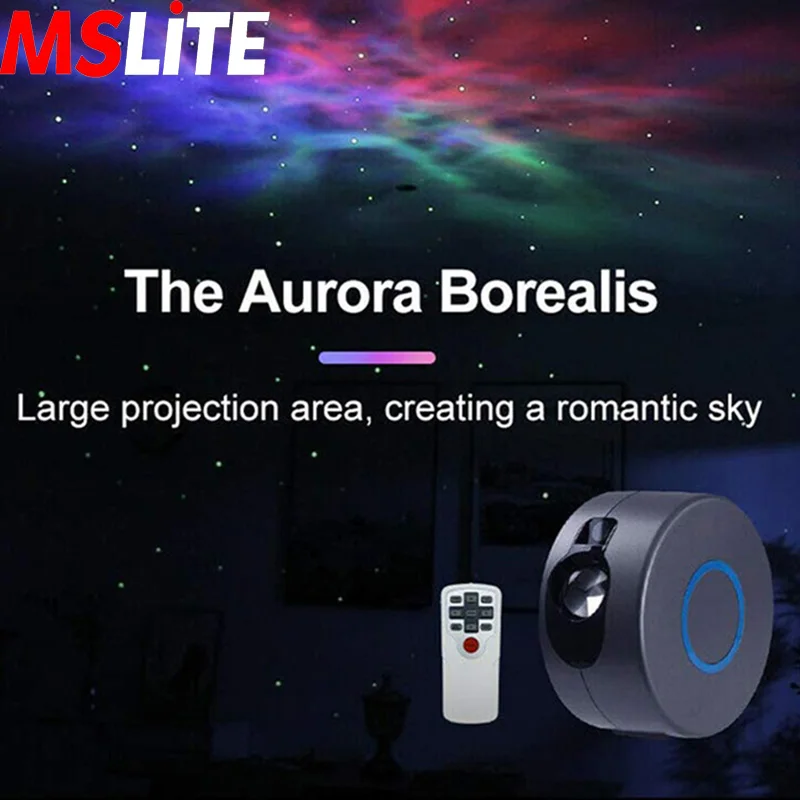 

Blalck Galaxy Star Projector with LED Nebula Cloud, Stage Light Remote Control for Kids Adults Bedroom/Home