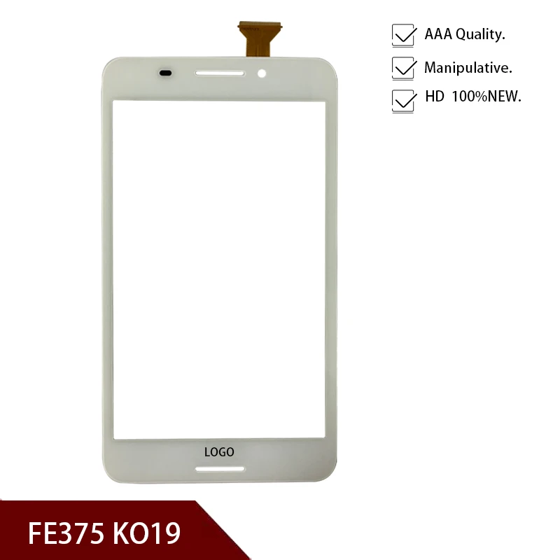 Touch Screen Handwriting Screen, 7 polegadas, tela capacitiva, FE375 KO19, novo