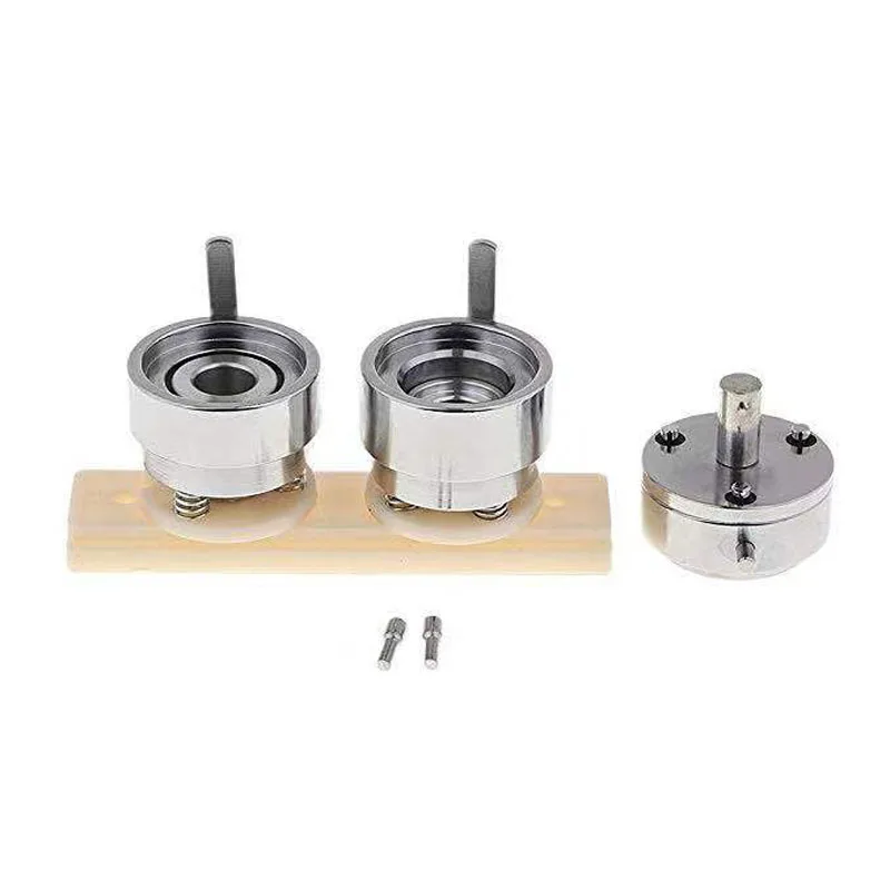 Free Shipping Badge Pin Making Mould Button Maker Punch Press Machine Metal DIY 25MM/32MM/37MM/44MM