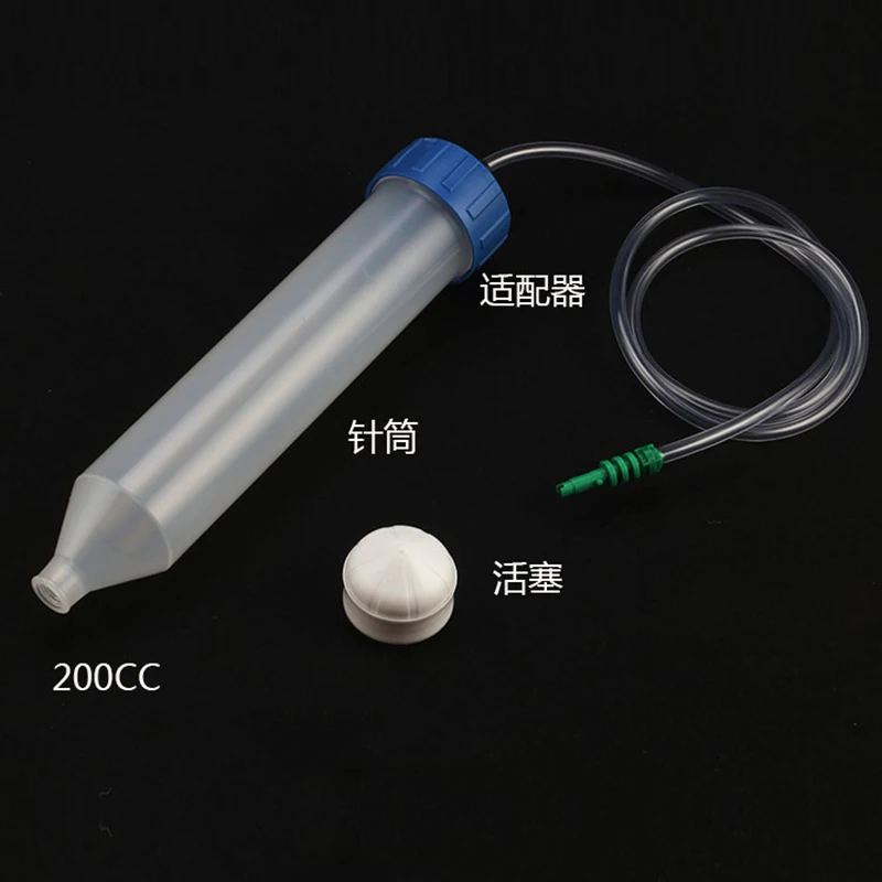 Large-capacity threaded thickened dispensing syringe Glue storage box Dispenser syringe Plastic Cylinder of Dripping Machine