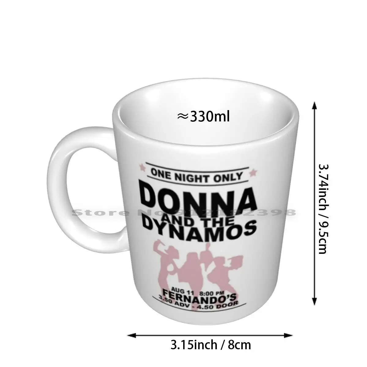 Donna And The Dynamos Ceramic Mugs Coffee Cups Milk Tea Mug Donna And The Dynamos Meryl Streep Christine Baranski Julie Walters