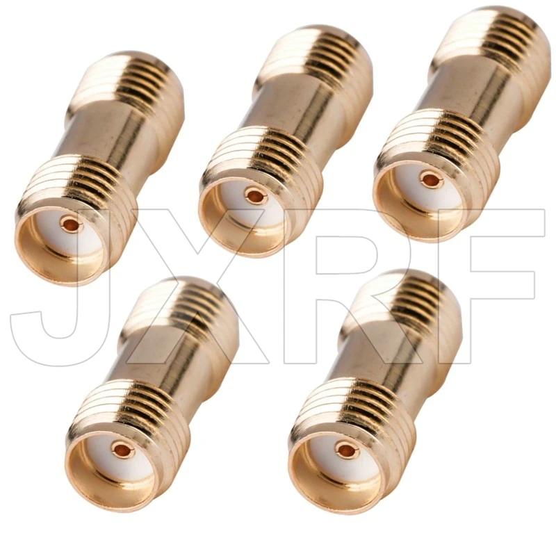 5PCS RF Coaxial Coax Adapter SMA to SMA Connector SMA Female to SMA Female Plug Adapter Fast Ship