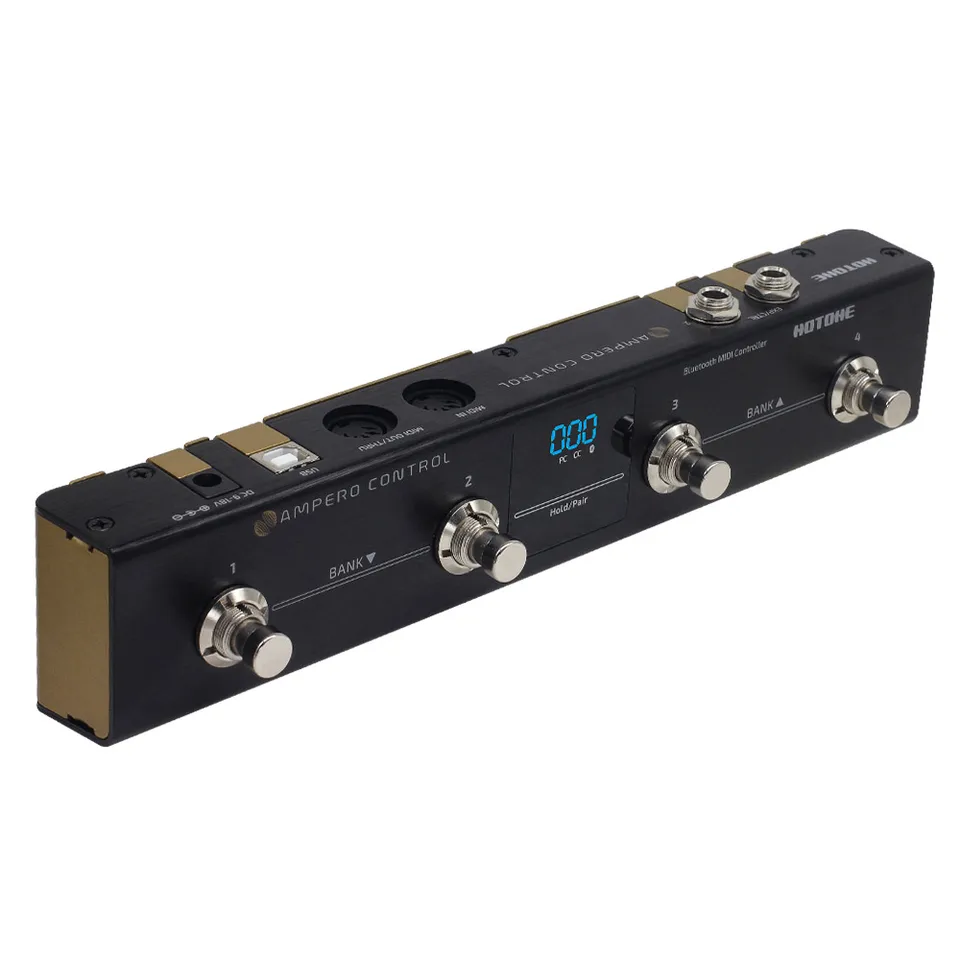 HOTONE Ampero Control 4 Buttons Footswitch Supports Standard USB