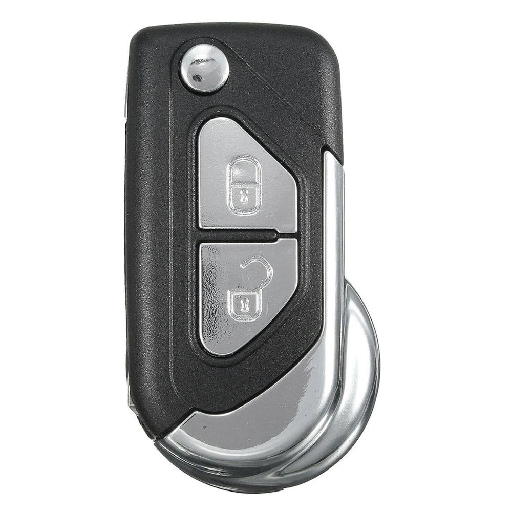 Keyecu für Citroen C3 DS3 2009 2010 2011 2012 2013 2014 2015 2016 2017 Flip Remote Key Shell Fall 2 tasten-HU83/VA2 Klinge