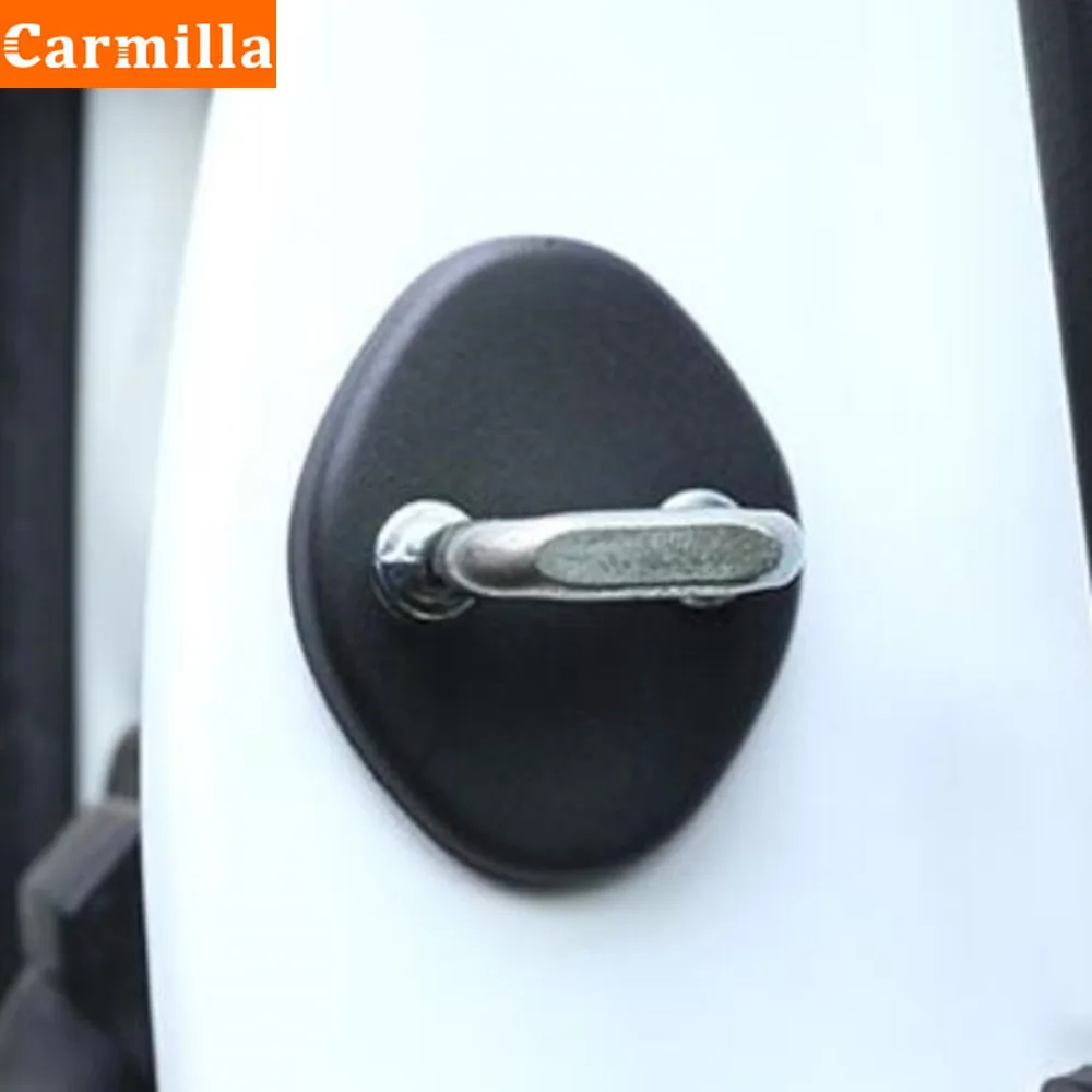 

Защитный чехол для автомобильного дверного замка Carmilla 4 шт./компл. ABS, аксессуары для Kia Sportage 3 R 2011-2015, защитный держатель для дверного замка