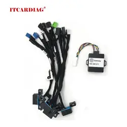 Test Cable For Mercedes-Benz W204 W207 W212 W166 W164 W221 EIS ESL With Dash Connector +Gateway Emulator