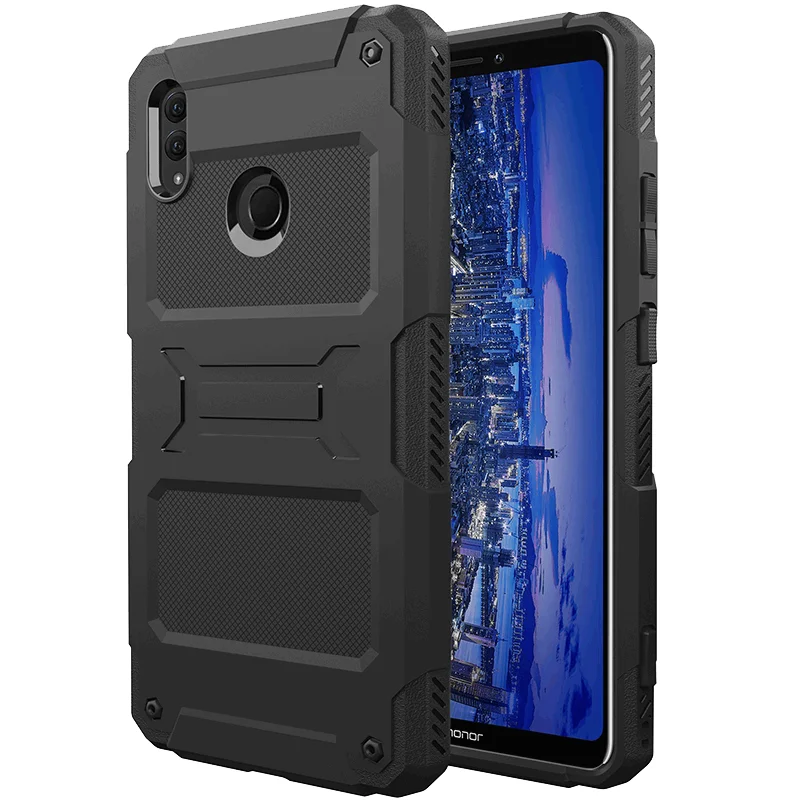 FATBEAR-Tactical Military Grade Rugged Shockproof Armor Full Protective Skin Case Cover for Huawei Honour Note 10