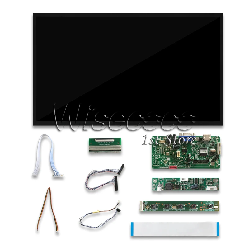 Imagem -05 - Wisecoco Luz Solar Legível Display Lcd 1920x1080 Fhd Alta Brilhante Painel 12.8 Polegada Ips Ampla Temperatura Tela ao ar Livre Automotivo