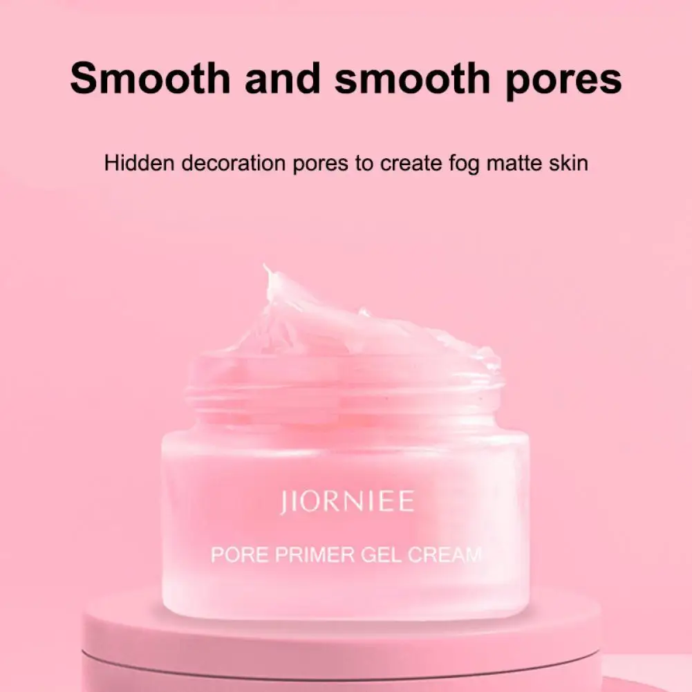 30g Pore Cream Non-Floating Shrink Pores Natural Extract Pre-Makeup Delicate Skin Concealer Invisible Gel Matte Foundation