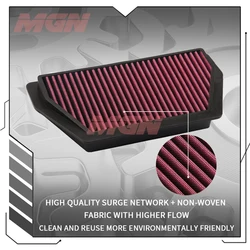 Motorcycle Air Filter Motor Bike Intake Cleaner For  CBR600RR CBR 600RR CBR 600 RR CBR600 RR F5 2007-2018
